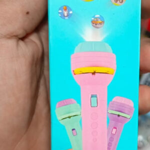 Slide Projector Torch Projection Light,Children's Flashlight Toy Projection Flashlight Early Education Picture Dinosaur Animal Pattern,Bedtime Night Light,