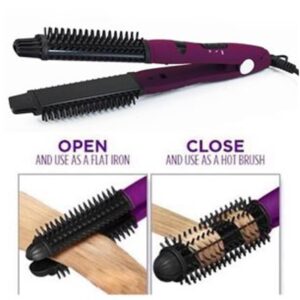 Hair Straightener And Curler Style Ceramic Hair Multipurpose Curler Curlers Curling Wand Iron Blow Dryer Wand Styling Tools Dryer