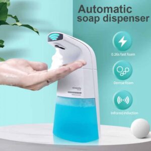 Auto foaming soap dispenser
