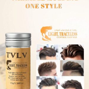 TVLV Hair Wax Stick Broken Hair Finishing Styling Stick for Broken Hair, Wigs, Edge Control - Styling Wax for Fly Away & Edge Frizz Hair