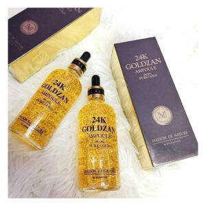 24k GOLDZAN AMPOULE Whitening Serum nourish the skin, soft, moisturized 100ml