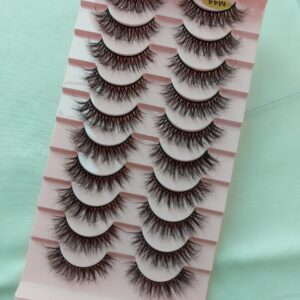 (10 PACK) Mink eyelashes M44