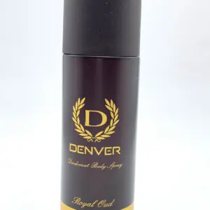Denver ROyal Oud Hamilton body spray Full long lasting for Men (200 ml) Made in india
