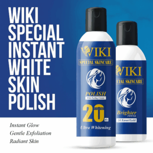 VIKI Special Skincare Brighter & 2 In 1 Polish With Peeling Cream – Ultra Whitening