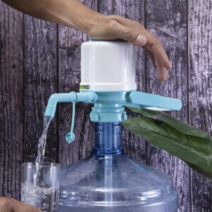 Manual Hand Press Pump With Handle - Imported Quality Water Dispenser (Random Color)