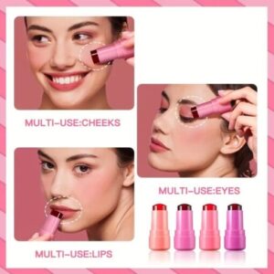 Pack Of 4 Pcs Romantic May Jelly tint Blush Stick