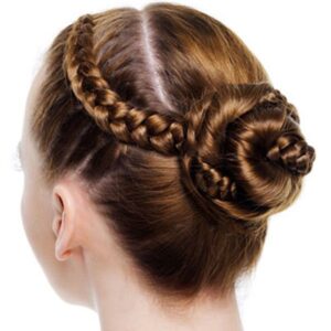 beautiful French Braid Hair Ladies Bun Making Tool / Hair Styling French Twist Magic Bun Hair Maker