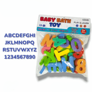 26-Piece Espaciar Kids Educational Learning Set – Fun & Colorful Alphabet Letters for Toddlers, Early Learning Toy for Cognitive Development, Language Skills & Preschool Preparation