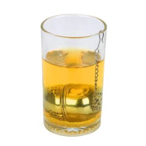 (100 Pcs Ctn) Ball Shape Tea Infuser Hangable Home Kitchen Accessories For Loose Tea Leaf Spice Stainless