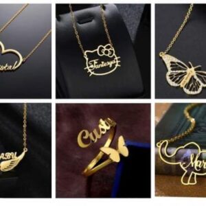 New Design Customize Necklace With Box( Name )