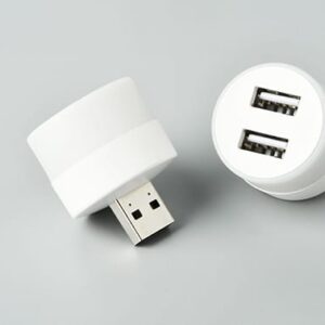 USB Night Light Bedroom Bedside Night Light Power Bank Power Outage Emergency Light