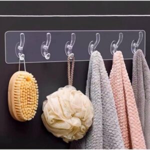 6 Hook Adhesive Organizer