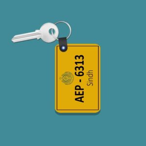 Customized Name Plate KeyChain