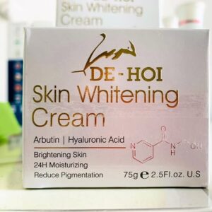 DE HOI Skin Whitening Cream – Brightening & Moisturizing Face and Body Cream for Dark Skin - 75 gram