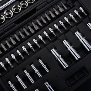 Harden 94 Pcs 1/2 " &1/4 "Dr. Socket Set