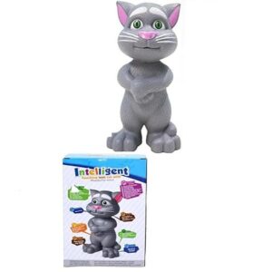 Talking Tom Intelligent Mimicking Toys Kids with Mouth Recording | story, Music & Touch