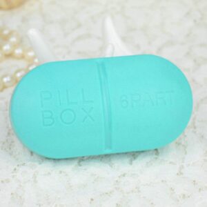 6 Slots Cute Mini Medicine Box