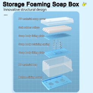 2 in 1 Soap Cleaning Storage Foaming Box