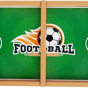 Wooden Sling Puck Game | Football Board Game | Wooden Hockey Soccer Table Game for kids & adults