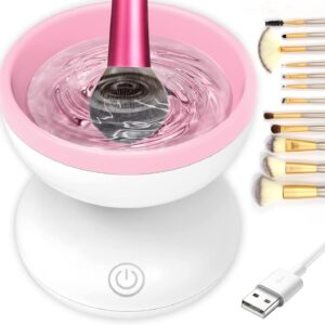 Makeup Brush Cleaner Machine, Electric Makeup Brush Cleaner(random color)