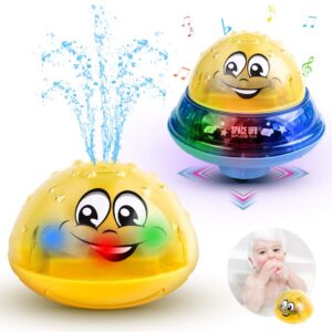 Refasy Children Bath Toys Automatic Water Spray Bathtub Toy for Kids Infant - Spray Ball