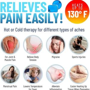Hot And Cold First Aid Pain Relief Therapy Pack | Microwavable & Freezable| Pack Re-useable | Comfortable