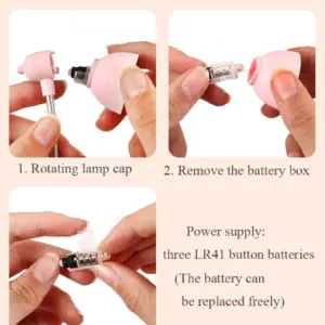 Mini LED Clamp Lamp – Portable USB-Powered Desk Light with Adjustable Flexible Neck, Strong Clamp Base, Eye-Friendly Flicker-Free Lighting for Home, Office, Bedside & Travel ( Random Color)