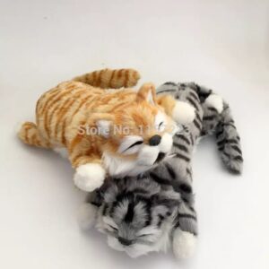 New Arrival Funny Laughing Cat Roll Electronic Pet Toys Simulation Animal Robot Cats Gift For Child (Random Color)