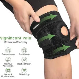 Adjustable Knee Cap Support kneepad Adjustable Sports Leg Knee Brace Wrap knee protector
