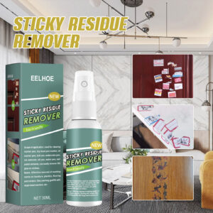 Sticky Stuff Remover Gel Spray, Portable Surface Safe Adhesive Remover, Ideal for Sticky Stains such as Bubblegum, Adhesive, Tape, Label Residue (30ML)