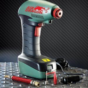 Air Dragon Portable Air Compressor Build in Light Great For Sport Ball, Pool Toys, Air Mattresses