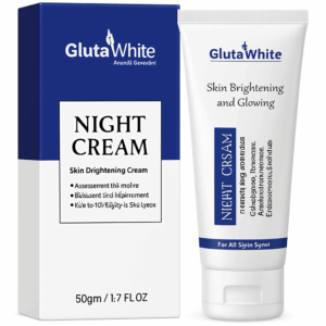Gluta White Night Cream – Advanced Skin Brightening, Nourishing & Anti-Aging Formula (50ml)