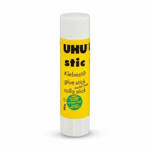 UHU Glue Stick – Reliable and mess-free, this 40g original adhesive is perfect for paper, crafts, and school projects. Easy to apply and quick-drying.