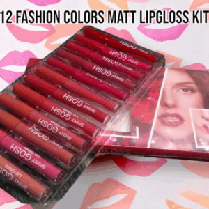 12 Shade Pack shiny gosh  Lipgloss Pack of 12, for enhance your beauty look