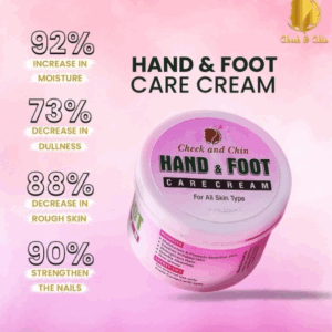 Hand & Foot Care Cream – Deep Moisturizing and Nourishing Formula for Dry, Sensitive Skin Protection and Softness (50 gram)