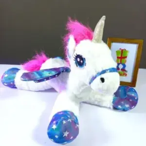 Unicorn 25cm Plush Toy - Stuffed Unicorn Toy For Kids | Unicorn Toys For Babies - Random Color