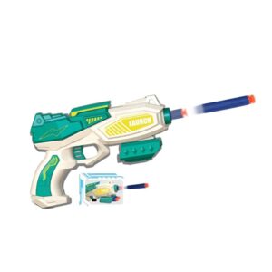 Plastic Soft Bullet Gun Toy | Best Quality Toy For Kids - Soft Bullet Shooting Gun - Random Color