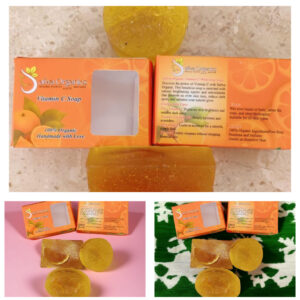 Safwa Organics Vitamin C Soap | Organic Handmade Glow Bar Soap | Best Quality Soap