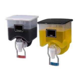 Wall-Mounted Oil Vinegar Dispenser