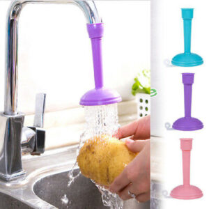 Silicone Kitchen Shower Splash Faucet Water-saving Filter Shower Water Rotating Spray Regulator(Random color)