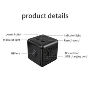 New X9 1080p Hd 2mp Magnetic Wifi Mini Camera FtyCamPro App