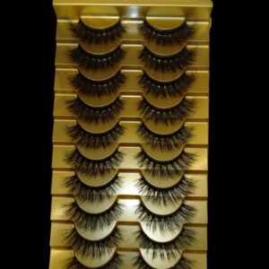 (10 PACK) EYELASHES XT08