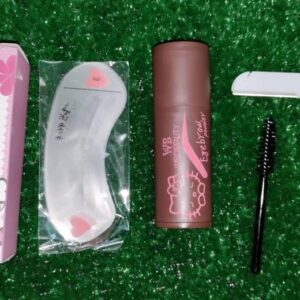 3 in 1 Eye brow Deal eyebrow stamp, Eye brow pencil, eyebrow razor tinkle
