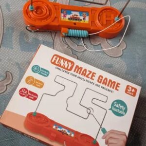 Electric Shock Toy Education Electric Touch Funny Maze Game Party Funny Game Science Experiment Toys For Kids(Random color)