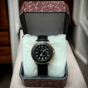 Rolex Rubber Strap Premium Quality Watch (Without Box)