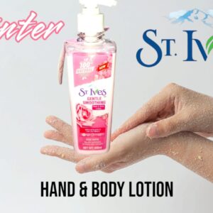 st live rose water Hand and Body Lotion gentle smoothing 400ml