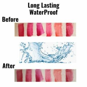 Pack of 6 Dear Darling WardaBeauty Ice cream Lip and cheek Tint Long-lasting Lip Tint (Random Color))