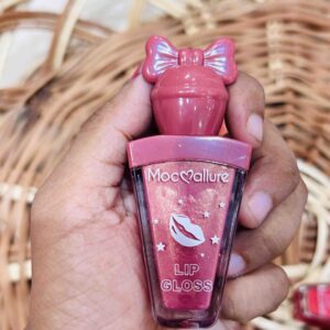 Pack Of 6  Mocallure  Bow Style Cute Lipgloss High Pigment Lipgloss (Random Color)