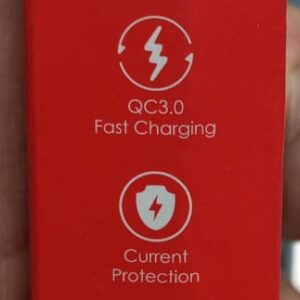 Itel 18w QC3.0 Fast charge Adapter with Fast charging with Micro Cable