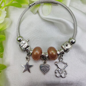 1 Piece Imported Radiant Star Charm Pandora Bracelet | Best Quality Bracelet For Girls & Women | Girls & Women Jewellery